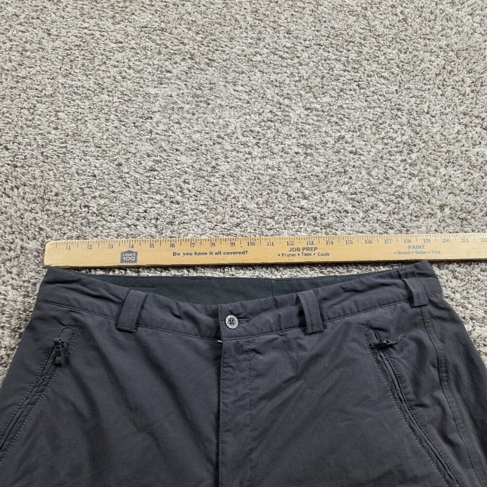 North Face Pants Mens 38x32.5 Gray Hiking Outdoor Nylon Stretch - Picture 4 of 7